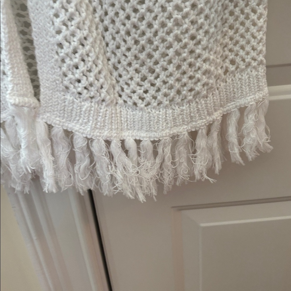 J Jill Hooded Crochet Cardigan - Picture 4 of 8